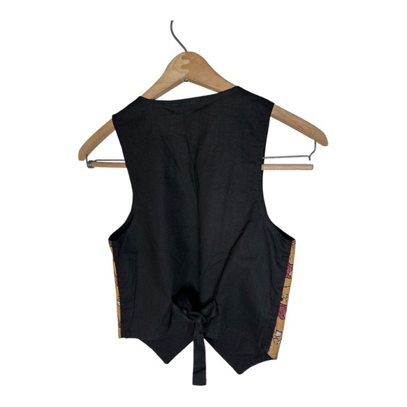 Vintage Winnie The Pooh Tapestry Vest Girls Size 10-12 - Picture 2 of 6